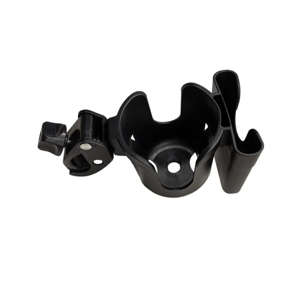 🍼🚼 Universal Pram Cup & Bottle Holder with Phone Mount – Anti-Slip Stroller Drink Holder for Baby Strollers, Bikes & Wheelchairs 📱✨