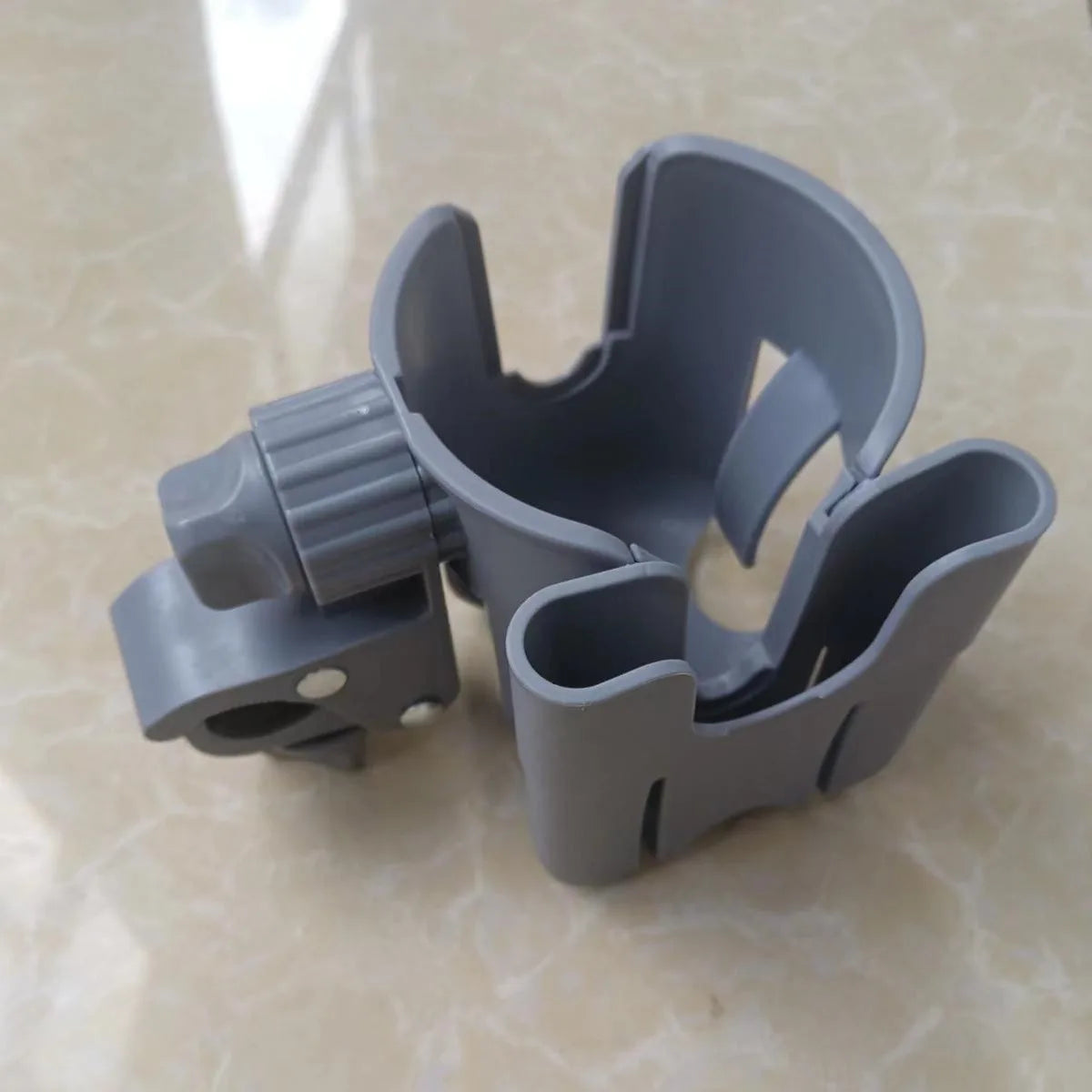 🍼🚼 Universal Pram Cup & Bottle Holder with Phone Mount – Anti-Slip Stroller Drink Holder for Baby Strollers, Bikes & Wheelchairs 📱✨