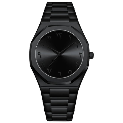 Stainless Steel Band Men Wrist Watches For Male Clock Top Brand Luxury Fashion Black Men Watches Quartz Wristwatches