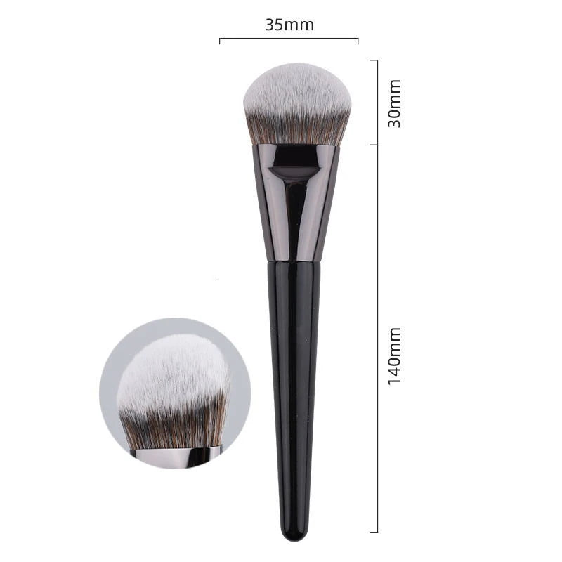 LOYBJ Professional Foundation Brush 47 Broom Head Liquid Foundation Shadow Concealer Brushes Women Face Base Makeup Beauty Tools RELUX.STORE
