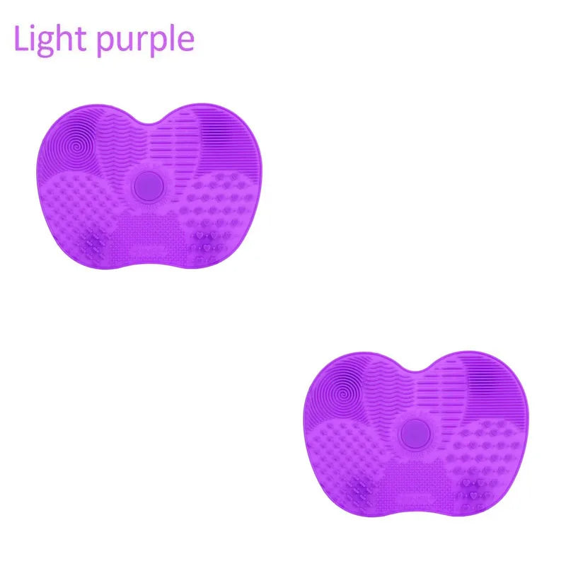 Silicone Brush Cleaner Cosmetic Make Up Washing Brush Gel Cleaning Mat Foundation Makeup Brush Cleaner Pad Scrubbe Board RELUX.STORE