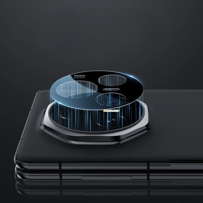 HD Camera Lens Cover For Honor Magic V5 Black Tempered Glass Camera Protector For HONOR MagicV5 mgic v 5 Lens Ring Film RELUX.STORE