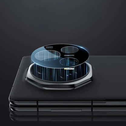 HD Camera Lens Cover For Honor Magic V5 Black Tempered Glass Camera Protector For HONOR MagicV5 mgic v 5 Lens Ring Film RELUX.STORE