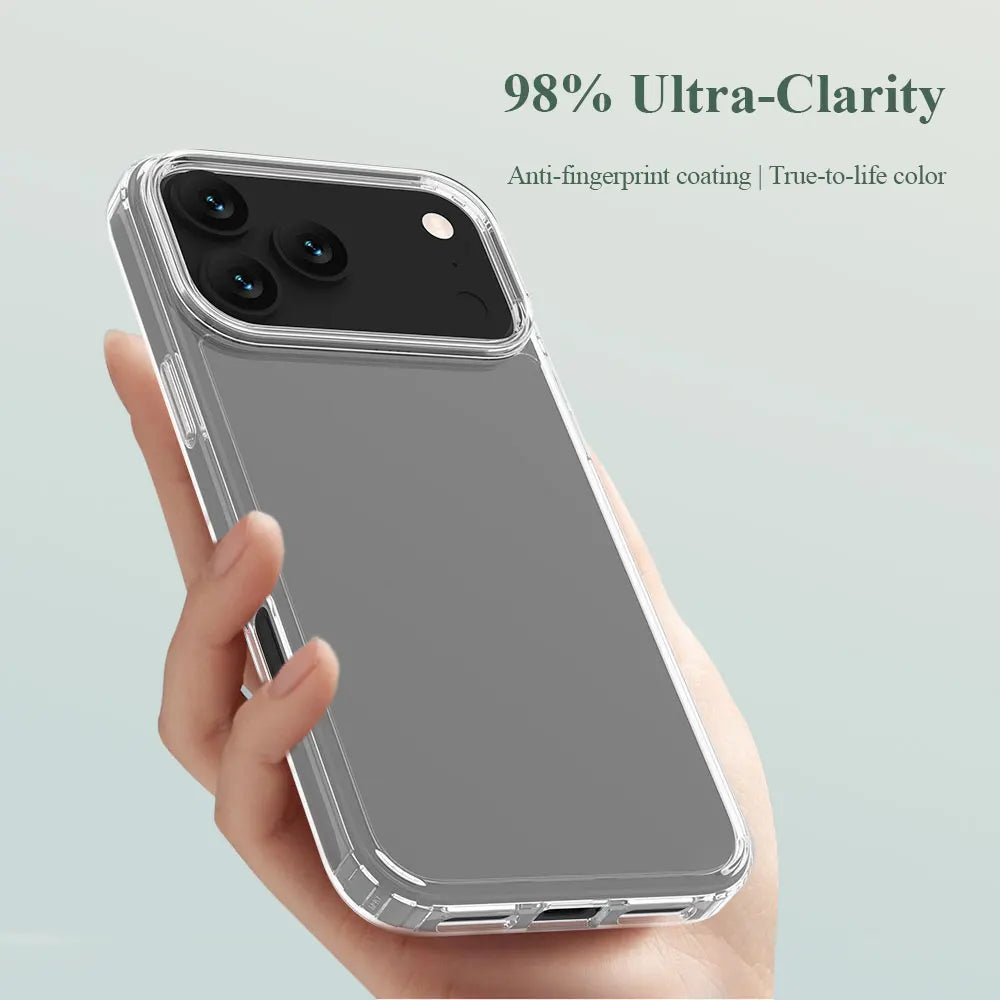 Lereach Crystal Clear Phone Case for iPhone 17 Pro Max / 17 Air / 17 Pro / 17  - Ultra-Thin Shockproof | Anti-Scratch RELUX.STORE