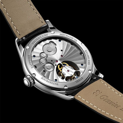 Aesop Real Flying Tourbillon Movement Mechanical Watches Luxury Watch for Men Skeleton Tourbillon Watch Sapphire Official StoreS
