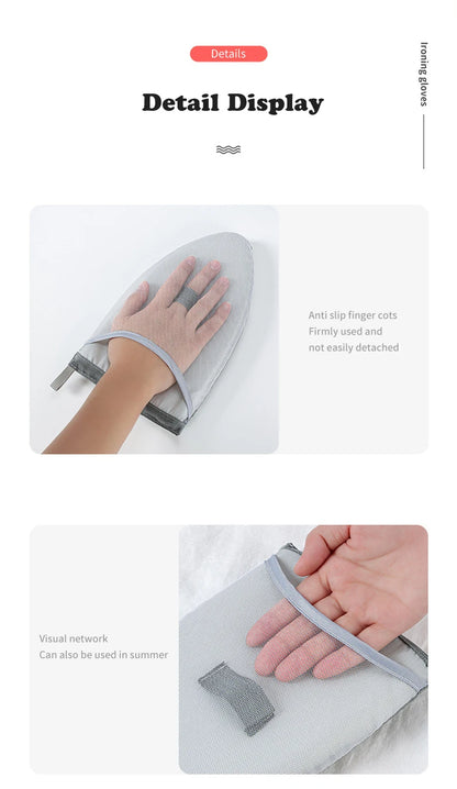 1Pc Fabric Handheld Ironing Board Ironing Board Small Home Ironing Gloves Anti Ironing Household Insulated Handheld Ironing Tray
