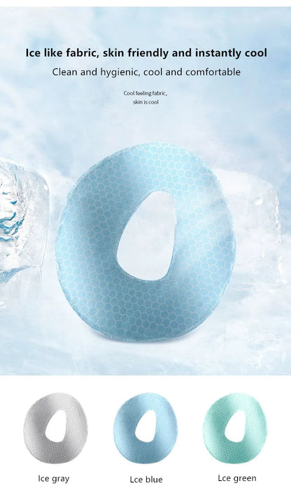 Ergonomics Lying Down Pillow Memory Foam Breathable Head Rest Support Pillow Body Massage Face Rest Pillow for Beauty Salon