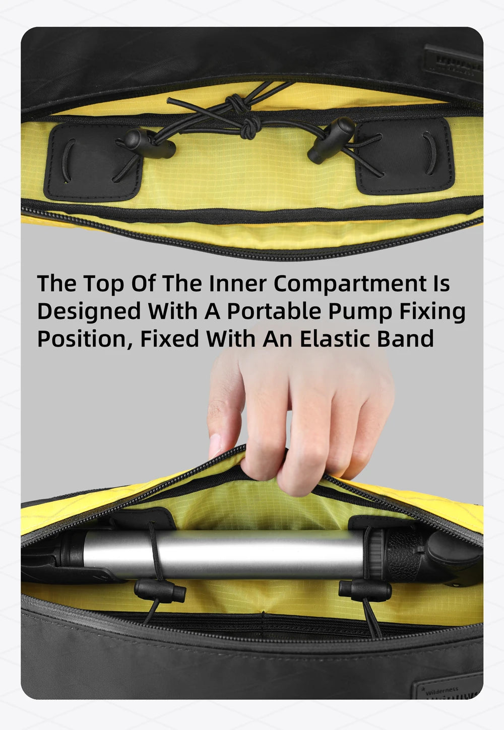 Rhinowalk Bike Frame Bag Water-Resistant Bicycle Triangular Crossbeam Bag For Mtb&Road Gravel Bike With Frame Lengths Over 17 In