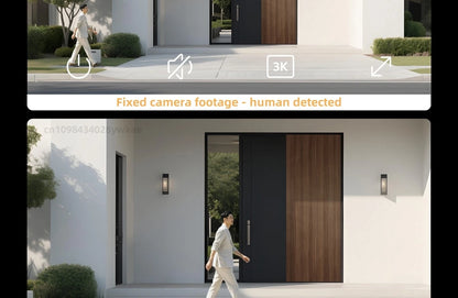 Xiaomi Outdoor Camera 4 Dual-Lens 3K  360° PTZ Auto Tracking AI Human Detection IP66 Color Night Vision｜Remote Monitoring ﻿