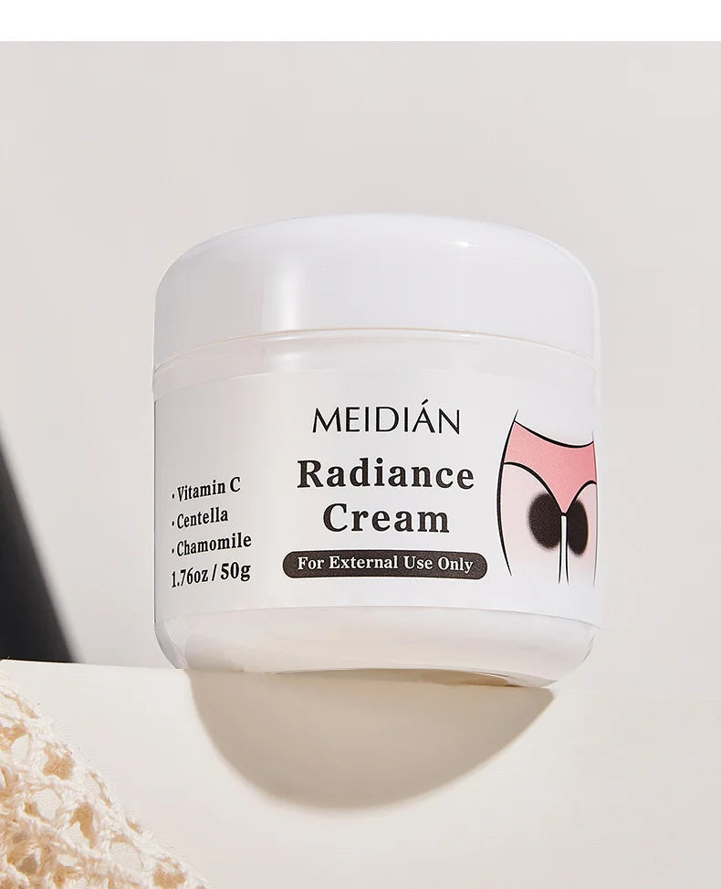 MEDIAN Radiance Cream For Body Brightening Elbows Knees Underarms Dark Spot Corrector Vitamin C Moisturizing Korean Skincare RELUX.STORE