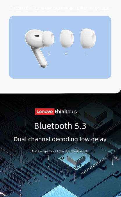 Lenovo Thinkplus XT88 in Ear Bluetooth Earphones with Dual Microphones, Stereo Noise Reduction, Bass HIFI Touch Earphones RELUX.STORE