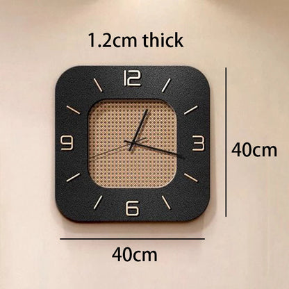 Retro Wall Clock Modern Living Room Luxury Wall Led Watch Nordic Minimalist Clocks Bedroom Silent Clock Interior Ornaments