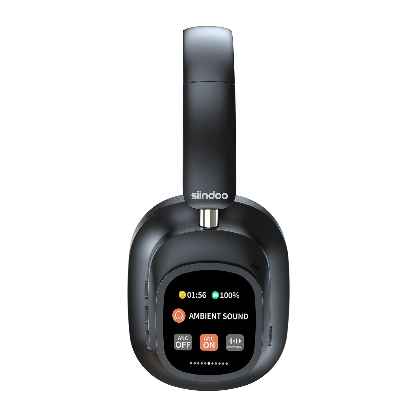 Siindoo JH-ANC930Plus Active Noise Cancelling Headphones, Hybrid Wireless Headphone With Multi Magnetic Touch Control LED Screen RELUX.STORE