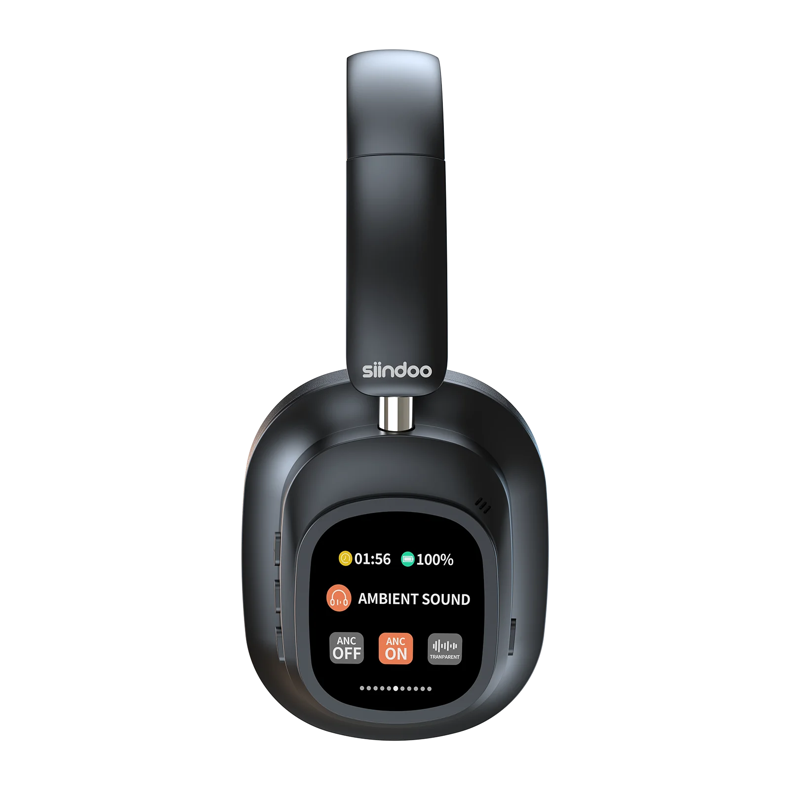 Siindoo JH-ANC930Plus Active Noise Cancelling Headphones, Hybrid Wireless Headphone With Multi Magnetic Touch Control LED Screen RELUX.STORE