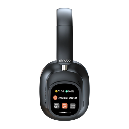 Siindoo JH-ANC930Plus Active Noise Cancelling Headphones, Hybrid Wireless Headphone With Multi Magnetic Touch Control LED Screen RELUX.STORE