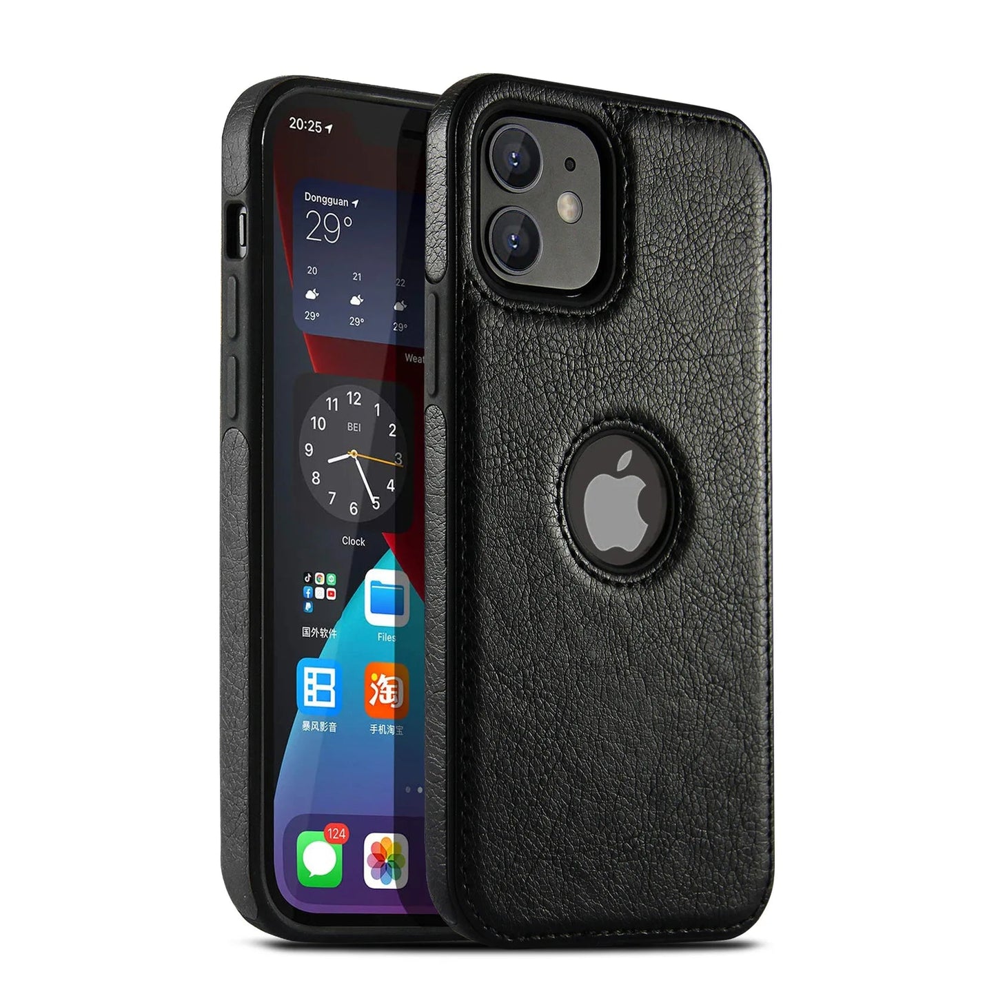 Ultra Thin Slim Business Leather Cover For iPhone 17 Air 16E 16 15 14 12  Pro Max 13 Mini Shockproof Phone Case RELUX.STORE