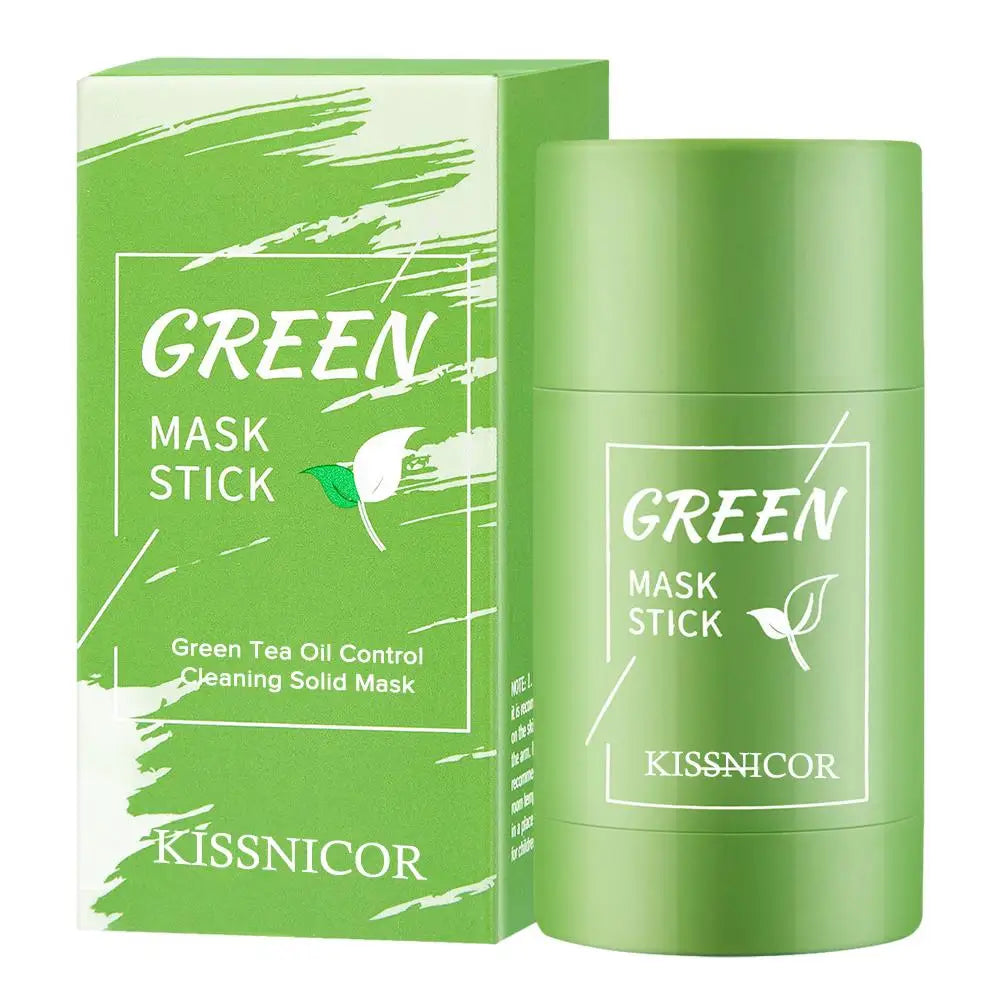 40g Remove Blackhead Green Tea Solid Mask Cleans Pores Stick Facial Blemish Black Dots Shrink Pores Korean Skin Care Cosmetics RELUX.STORE