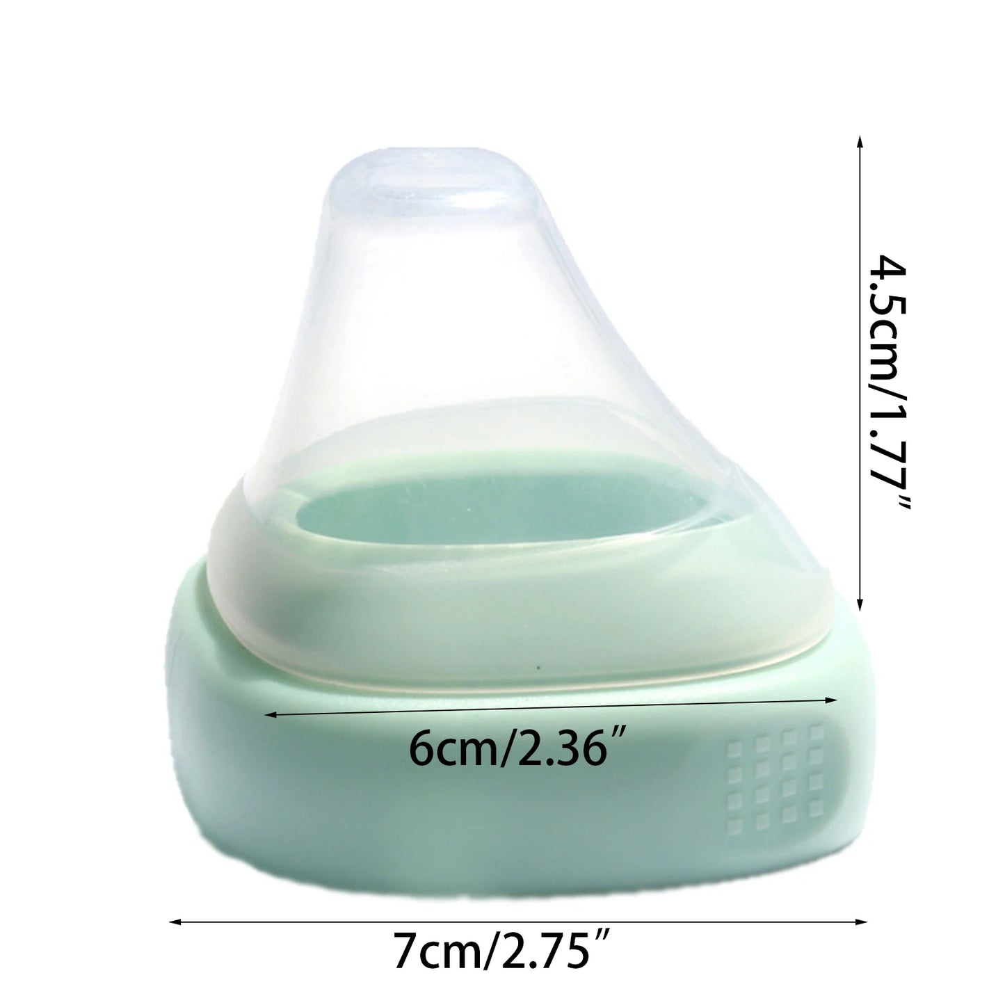 Square Shape Handle Feeding Bottle Lightweight for Hegen Handle Easy Grasp for Baby 6M+  Bottle Cover Replacement Dropshipping