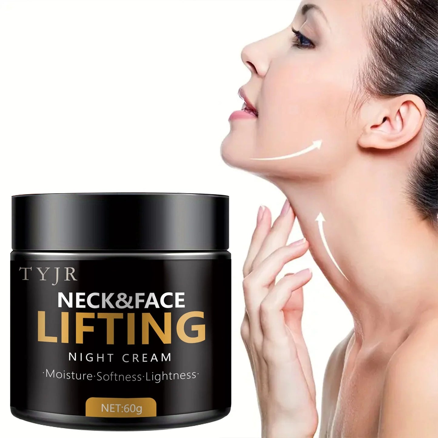 Neck Lines Protein Cream Collagen Eliminate Neck Fine Lines Anti-ageing Lift Rejuvenation Nourish Eliminate Double Chin SkinCare RELUX.STORE