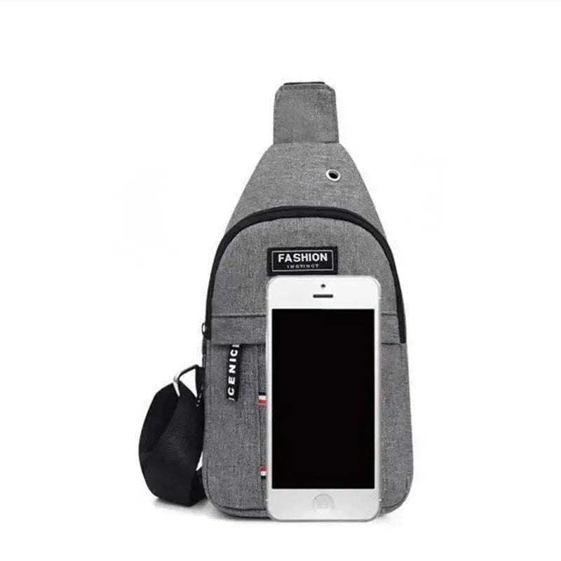 Fashionable and Trendy Lightweight Single Minimalist Shoulder Crossbody Bag for Men with Large Capacity for Leisure and Sports RELUX.STORE