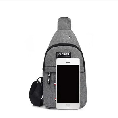 Fashionable and Trendy Lightweight Single Minimalist Shoulder Crossbody Bag for Men with Large Capacity for Leisure and Sports RELUX.STORE