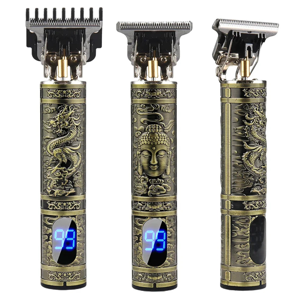 LCD Display T9 Electric Hairber 0Mm Shaver Hair Trimer Home Appliances Travel Barber Razors Shaving Machine for Men Trimmer Man