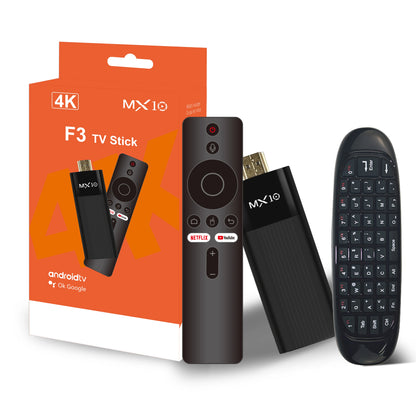 Factory Directly MX10-F3 TV Stick 4K Android 11 Allwinner H313 2.4G&5G Wifi 2GB 16GB Tv Box Fire Tv Stick 4K