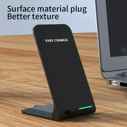 Foldable 30W Wireless Charger Stand Pad For iPhone 16 15 14 13 12 Pro X XS 8 Samsung Xiaomi Induction Fast Charging Dock Station