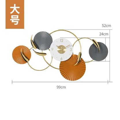Minimalist Design Wall Clocks Creative Silent Fashion Wall Watch Aesthetic Large Art Mural Horloge Murale Home Decoration