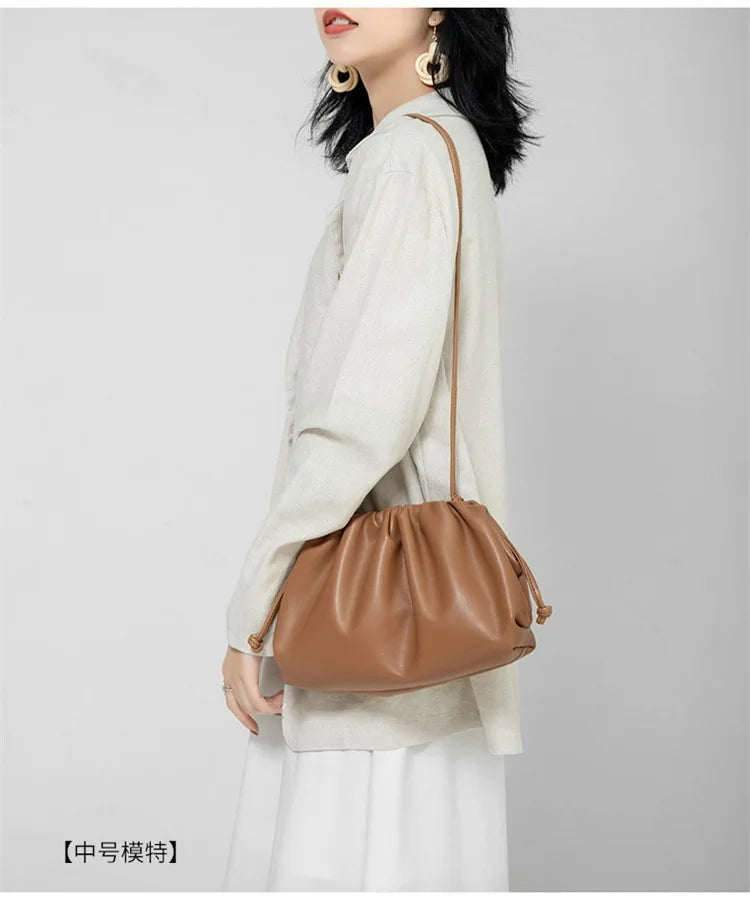 Luxury Soft Pu Leather Women Shoulder Bag High Quality Small Crossbody Bags for Women Fashion Female New Handbags Messenger Bags RELUX.STORE