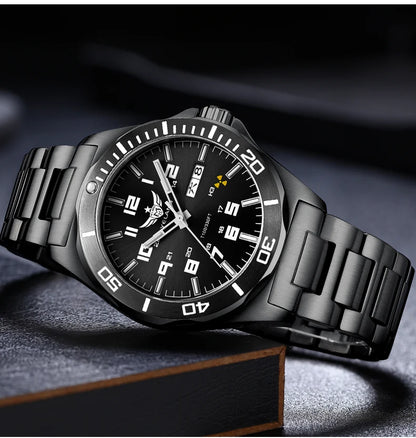 Yelang V1019 Brand 44MM Men Watch NH36 100M PROFESSIONAL WATERPROOF Deep Diving Mechanical Automatic Watch Sapphire Lens Reloj