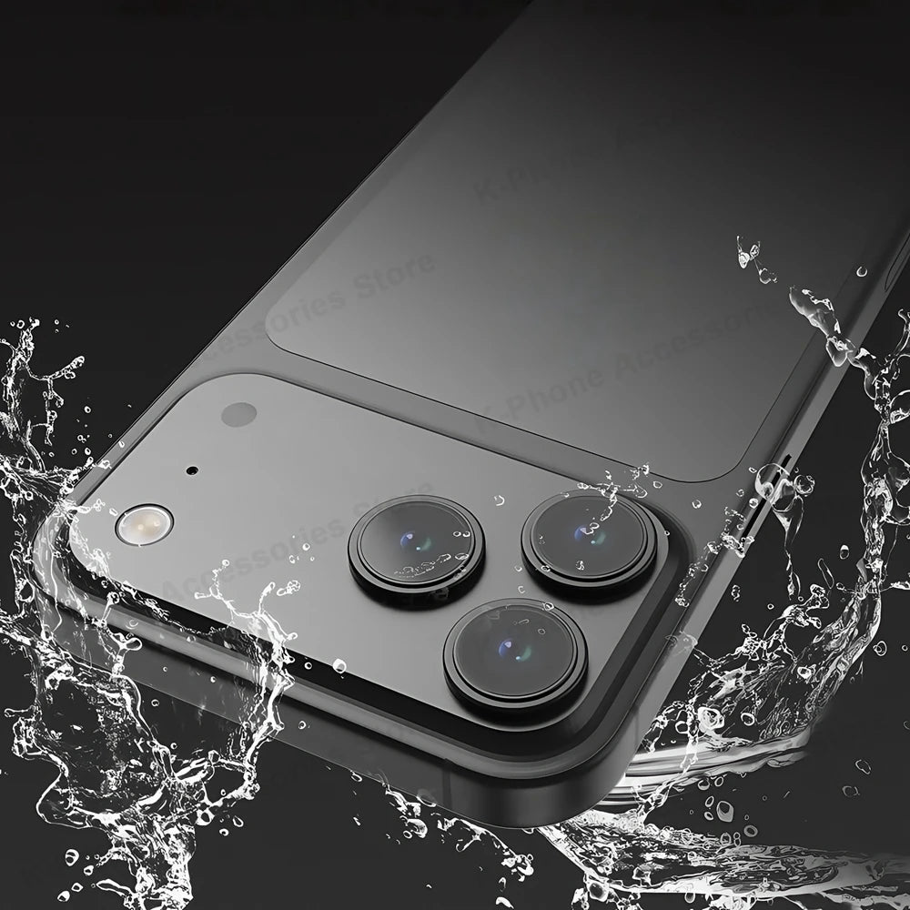 Easy Install Camera Tempered Glass For iPhone 17 Pro Max 17 Air 16 15 Dust Free Lens Protector For iPhone 16 17Pro Max Lens Cap RELUX.STORE