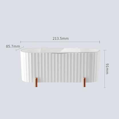 Cotton Swab Organizer Holder Cotton Pad Storage Box Transparent Remover Paper Makeup Box With Lid Dustproof Desktop Makeup RELUX.STORE