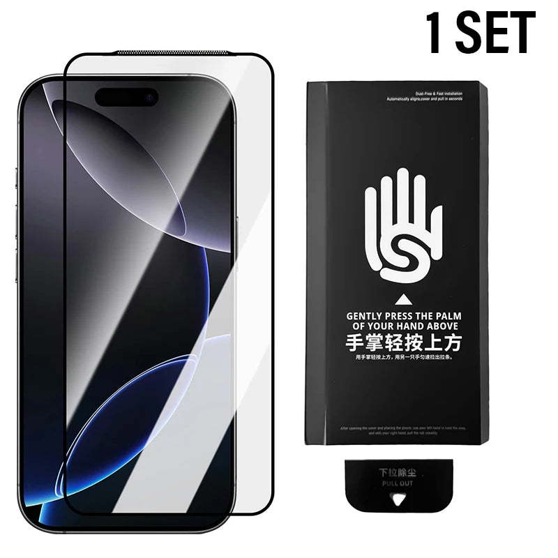 HD/Anti Spy Screen Protectors For iPhone 17 17Air 17Pro MAX Dust Free Installation Privacy Tempered Glass Anti Scratch Films RELUX.STORE