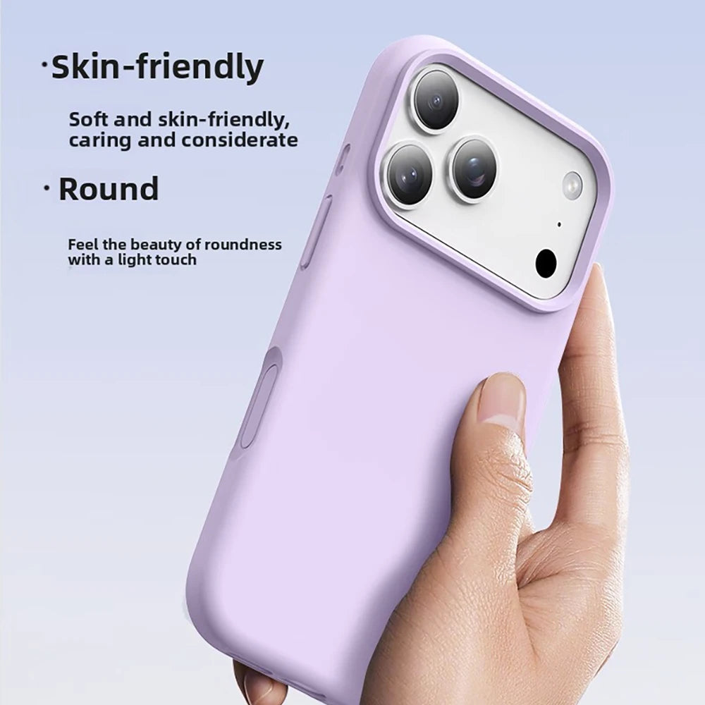 DIVI Silicone Phone Case For iPhone 17 Pro Case Pro Max Bumper Shockproof Cover Liquid Silicone Phone Case For iPhone 17 Air RELUX.STORE