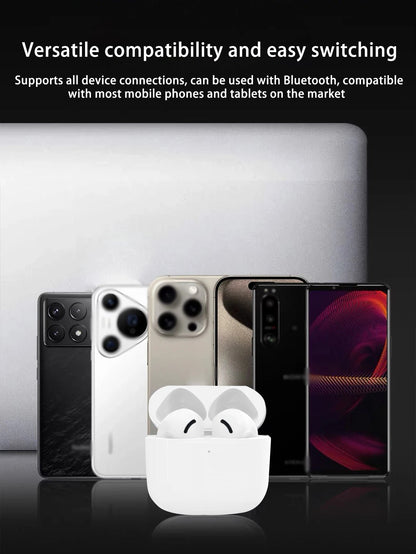 In-ear stereo wireless headphones, long battery life, two-ear touch noise reduction e-sports wireless headphones, compatible wit RELUX.STORE