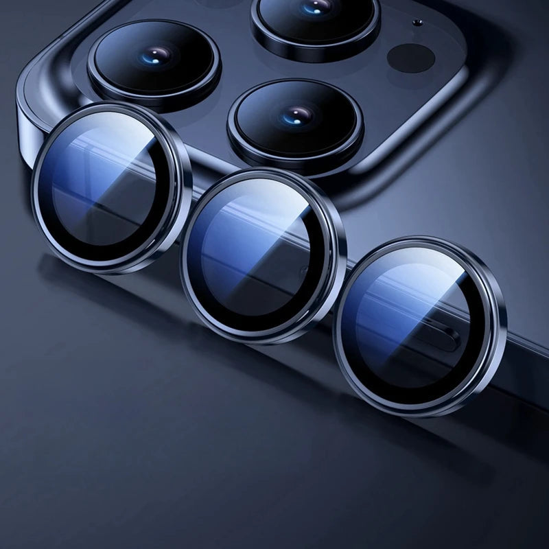 Alloy Ring Lens Tempered Glass For iPhone 17 16 Pro max 17Air Plus Metal Camera Protector Back Lens Cover Cap for 17pro RELUX.STORE