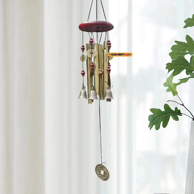 Large Wind Chime Tubes Bells Metal Church Bell Outdoor Garden Home Garden Decor Hanging Wind Chime Symbol Of Good Luck