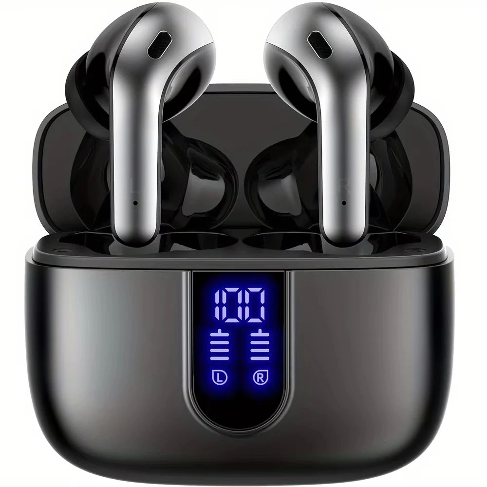 Blue Tooth Headset Touch Control Headphone Voice Control Sports Gaming Earphone With Microphone IPX7 Waterproof Men Women Gift