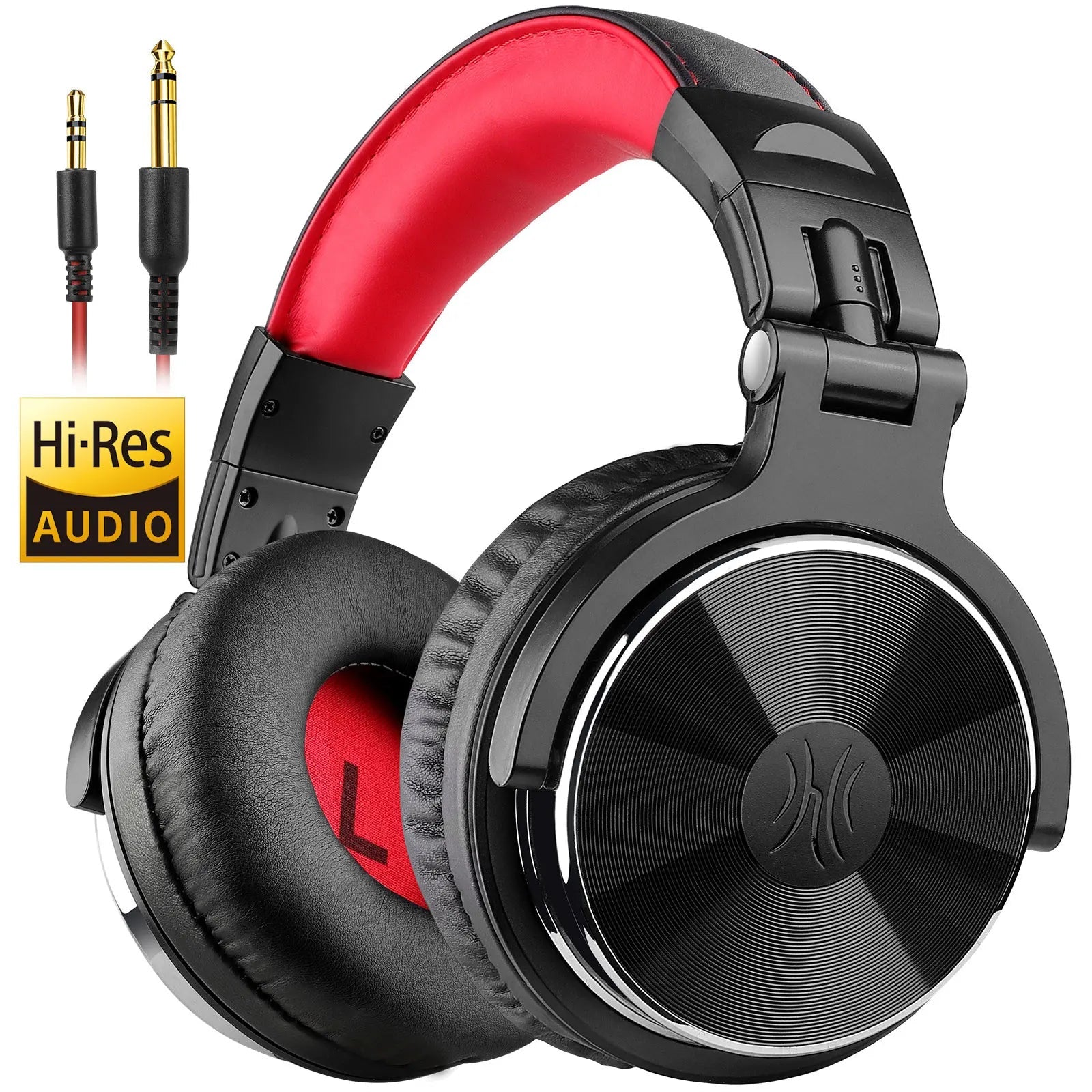 Oneodio Studio Wired Headphones Over Ear Hi-Res Audio Wired Headset With Microphone Studio DJ Stereo Headphones 3.5mm/6.35mm RELUX.STORE