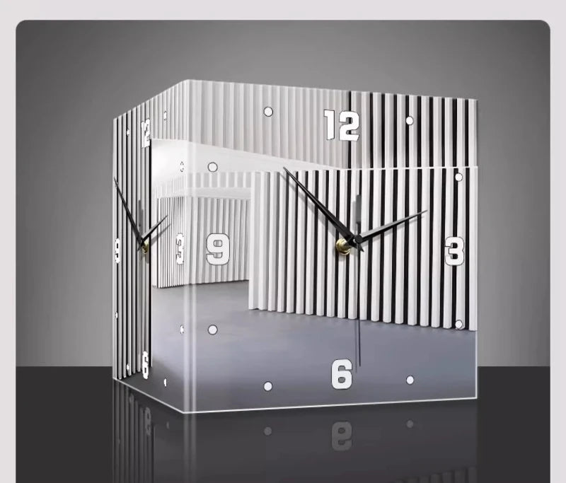 Nordic Wall Clocks Art Decor Led Elegant Wall Clock Modern Luxury Design Aesthetic Electronic Clocks Living Room Decorations