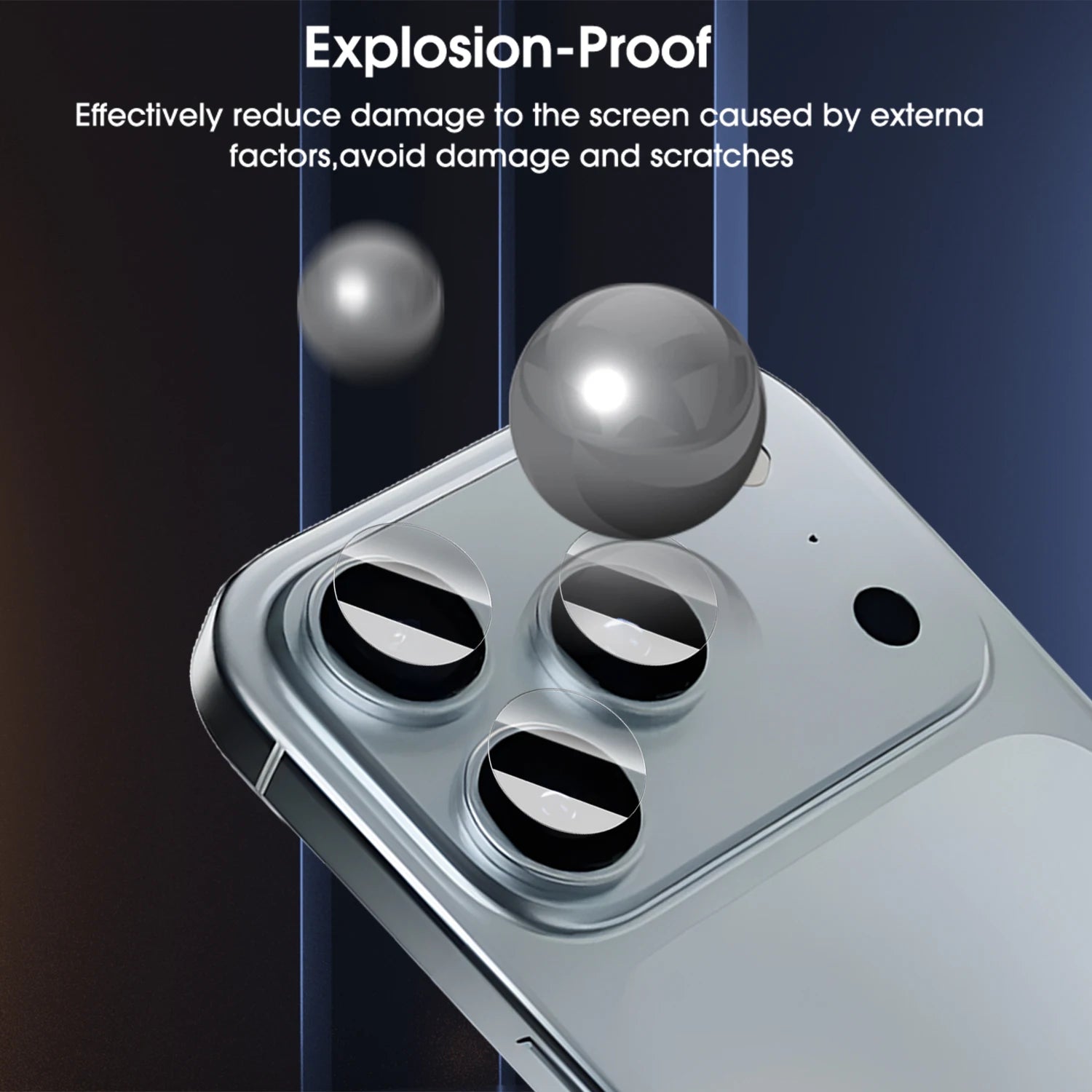 1-3Sets Hardness Tempered Glass for iPhone 17 Pro Max 17Air Camera Lens Protector Anti-scratch Protective Lens Film for iPhone17 RELUX.STORE