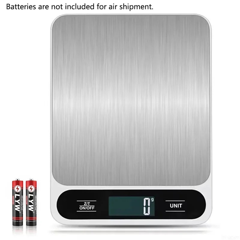 Digital Kitchen Scale – 10Kg/1g Precision USB Food & Coffee Scale | Smart Waterproof Electronic Scale for Baking, Cooking & Meal Prep