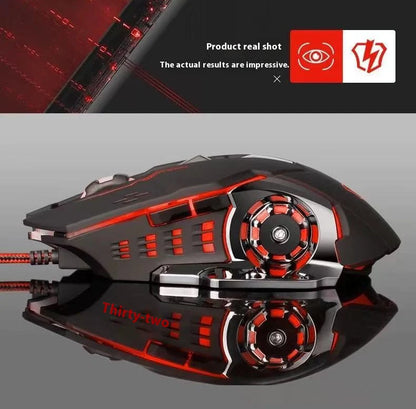 Rechargeable Wireless Mouse Gaming Computer Silent Bluetooth Mouse USB Mechanical E-Sports Backlight PC Gamer Mouse For Computer