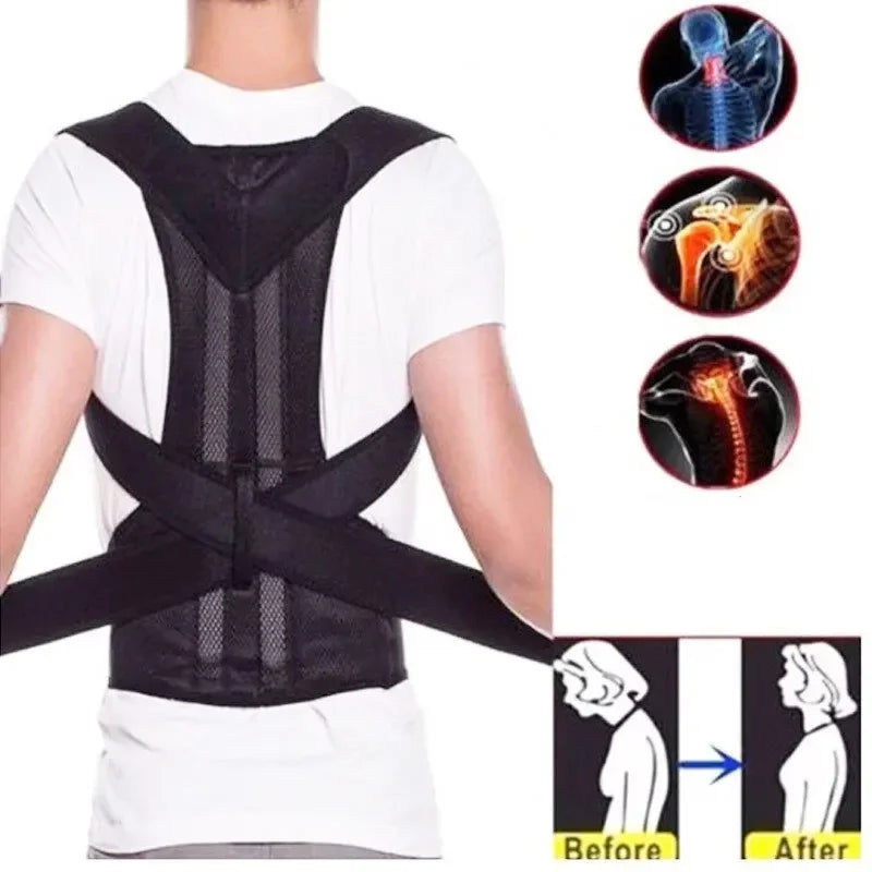Posture corrector with breathable shoulder and waist straps for boys and girls RELUX.STORE