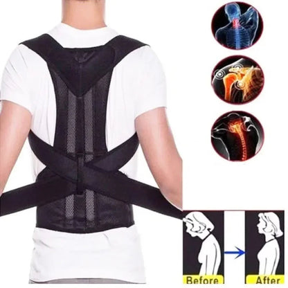 Posture corrector with breathable shoulder and waist straps for boys and girls RELUX.STORE