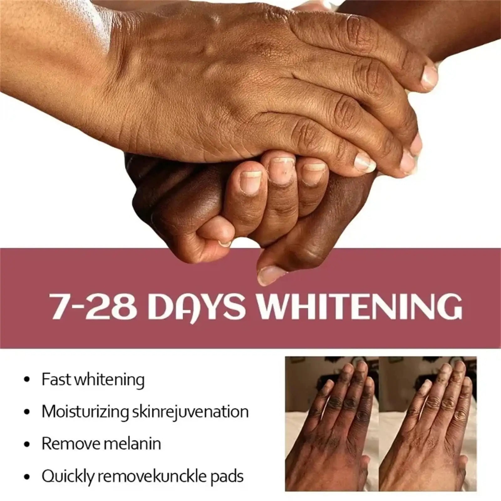 Fast Whitening Dark Knuckles Brighten Hand Cream Melanin Corrector Moisturizing Intense Stains Remover Products Skin Care RELUX.STORE