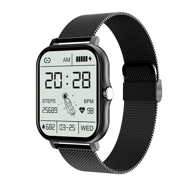 PHONEPACE Y13 Smart Watch with Call Function Fitness Tracker Heart Rate Monitor Alarm Clock for Outdoor Sports Monitoring