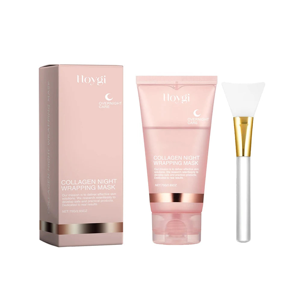 75/150ML Collagen Peel Off Face Mask Deeply Hydrating Moisturizing Night Wrapping Mask Cream Firming Skin Peel-off Facial Mask RELUX.STORE