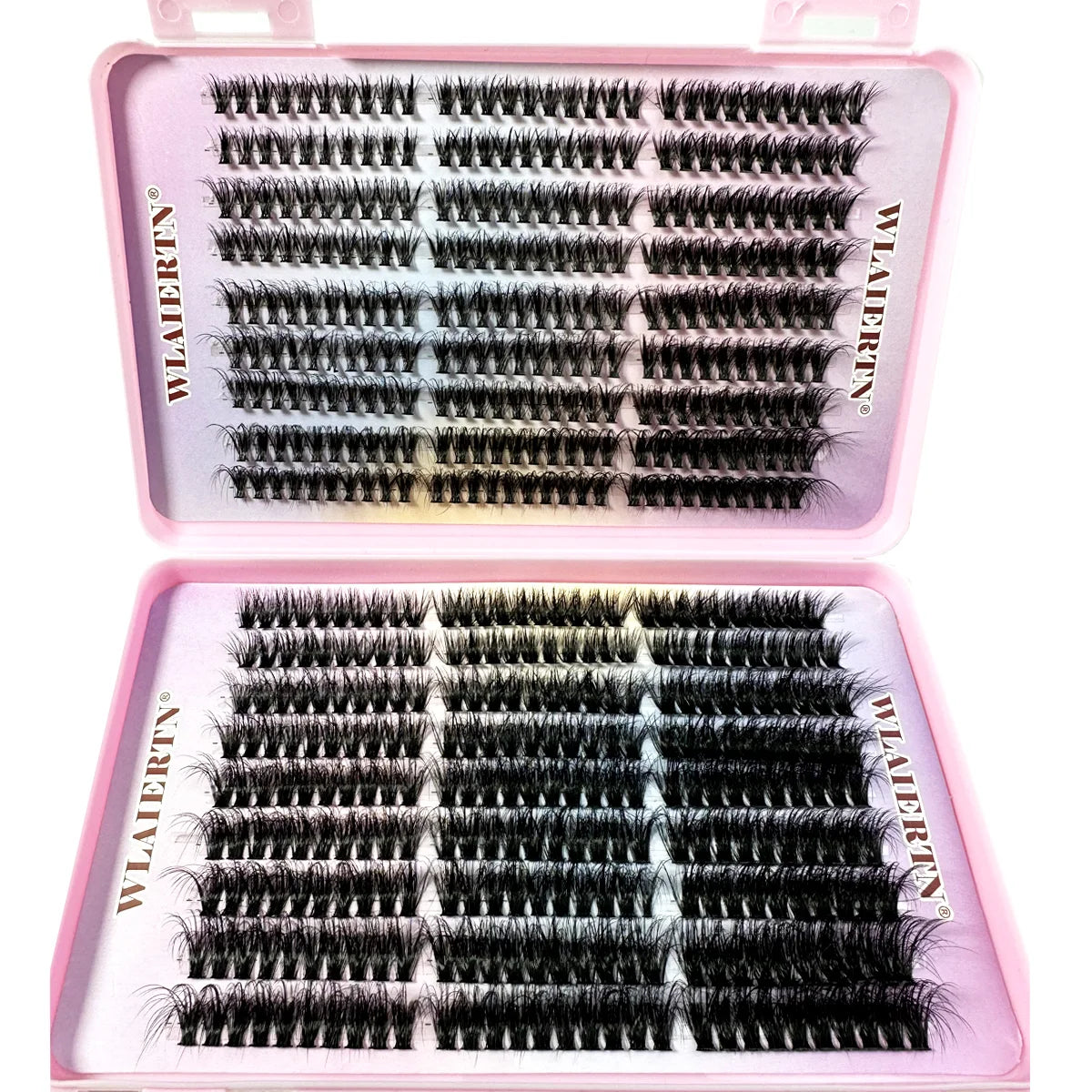 Faux Mink Eyelashes 540Cluster C Curled 9-16mm Mixed Natural Eyelash Extension 3D Russian Strip Personal Eyelash Makeup Tool RELUX.STORE